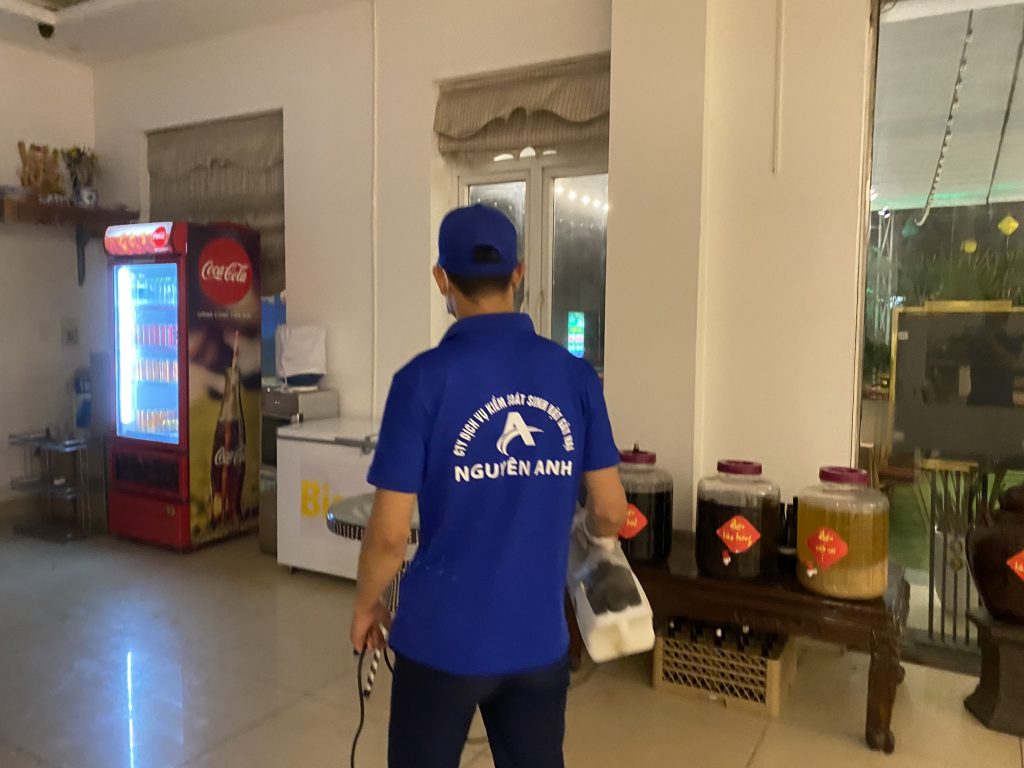 Phun thuốc diệt mối thanh hóa